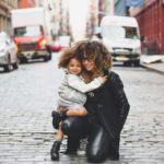 Mother Daughter Afro